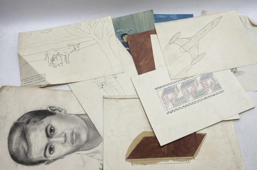 EL ÇİZİMİ RESİM LOTU