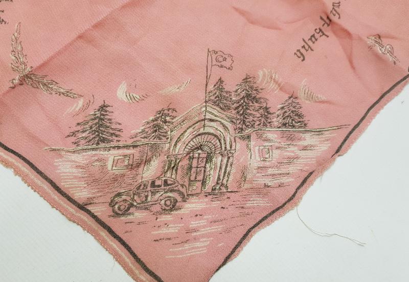 ERMENİCE YAZILI VE II. MAHMUT RESİMLİ SURP PIRGİÇ HASTANESİ MENDİLİ