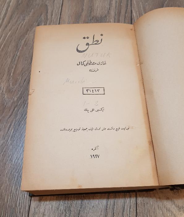 HARİTALARIYLA OSMANLICA NUTUK VE NUTUK MUHTEVİYATINA AİT VESAİK