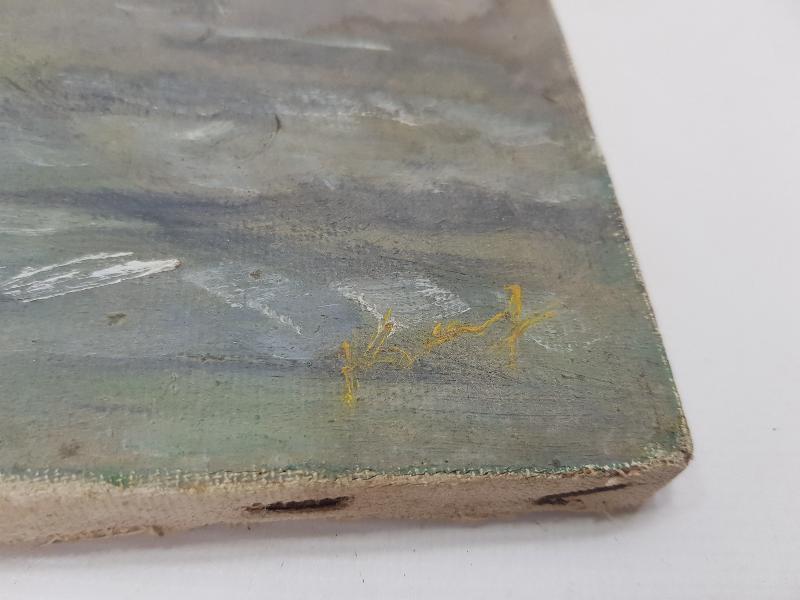 İMZALI YAĞLI BOYA KIZ KULESİ TABLOSU