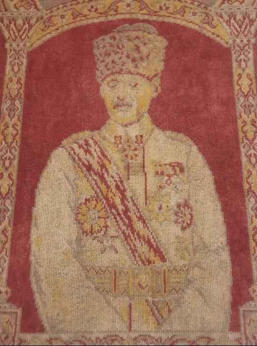 KURTULUŞ SAVAŞI DÖNEMİ ÇOK NADİR ATATÜRKLÜ DUVAR HALISI