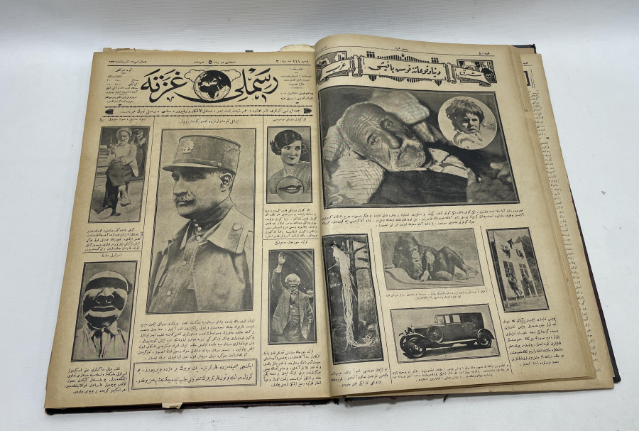 ONLARCA OSMANLICA DERGİNİN BİR ARAYA GETİRİLMESİYLE HAZIRLANMIŞ BÜYÜK BOY ANSİKLOPEDİ