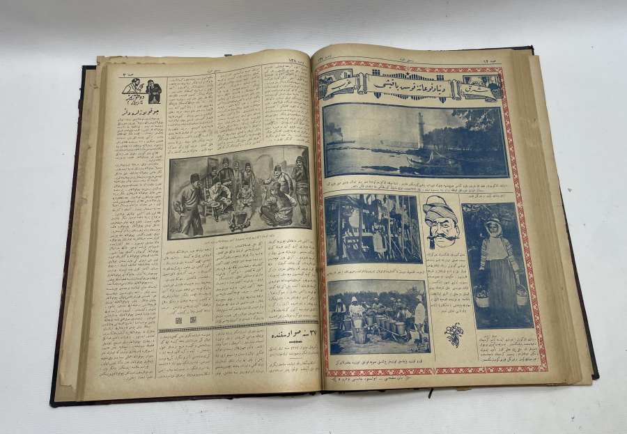 ONLARCA OSMANLICA DERGİNİN BİR ARAYA GETİRİLMESİYLE HAZIRLANMIŞ BÜYÜK BOY ANSİKLOPEDİ