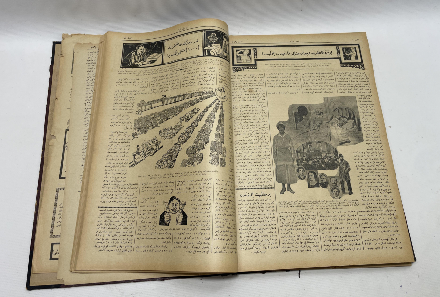 ONLARCA OSMANLICA DERGİNİN BİR ARAYA GETİRİLMESİYLE HAZIRLANMIŞ BÜYÜK BOY ANSİKLOPEDİ