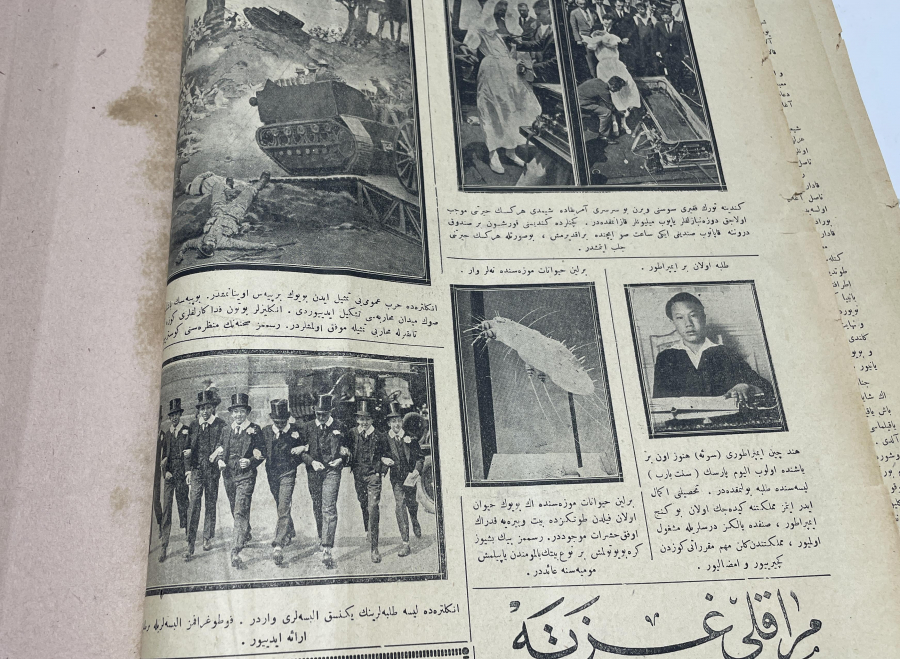 ONLARCA OSMANLICA DERGİNİN BİR ARAYA GETİRİLMESİYLE HAZIRLANMIŞ BÜYÜK BOY ANSİKLOPEDİ