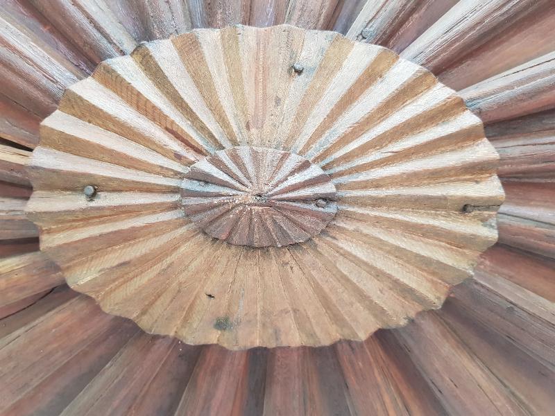 OSMANLI DÖNEMİ AHŞAP TAVAN GÖBEĞİ