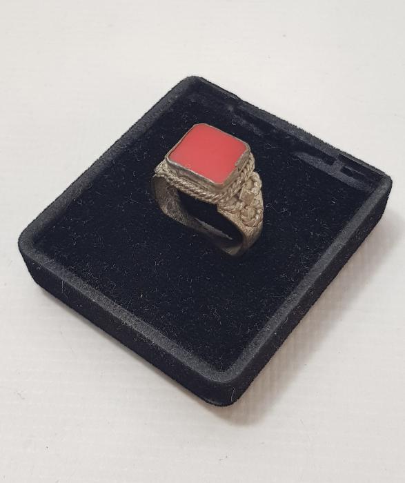 OSMANLI DÖNEMİ AKİK TAŞLI YÜZÜK