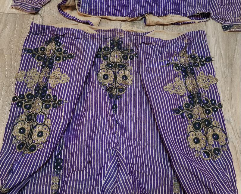 OSMANLI DÖNEMİ BALIKESİR YÖRESİ AĞIR TAKIM ELBİSE