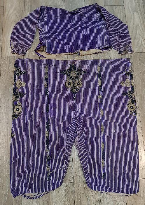 OSMANLI DÖNEMİ BALIKESİR YÖRESİ AĞIR TAKIM ELBİSE