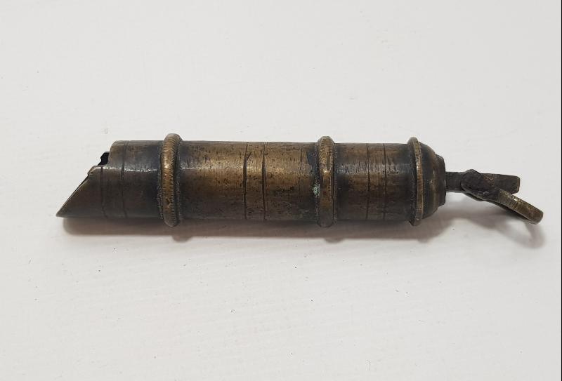 OSMANLI DÖNEMİ BRONZ BARUT ÖLÇEĞİ