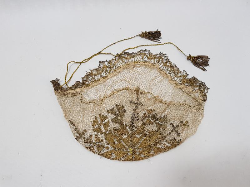 OSMANLI DÖNEMİ ÇOK NADİR ALTIN SIRMA İŞLEMELİ FİLE ÇANTA