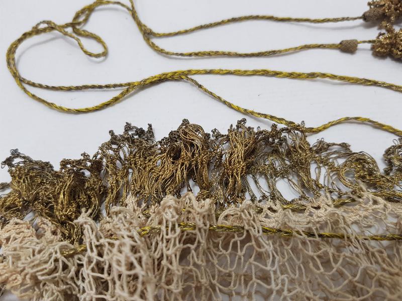 OSMANLI DÖNEMİ ÇOK NADİR ALTIN SIRMA İŞLEMELİ FİLE ÇANTA