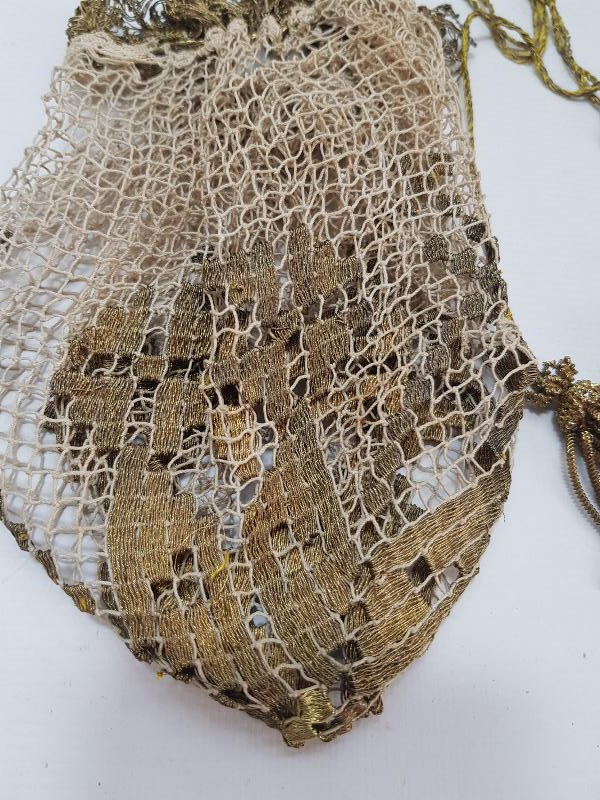 OSMANLI DÖNEMİ ÇOK NADİR ALTIN SIRMA İŞLEMELİ FİLE ÇANTA