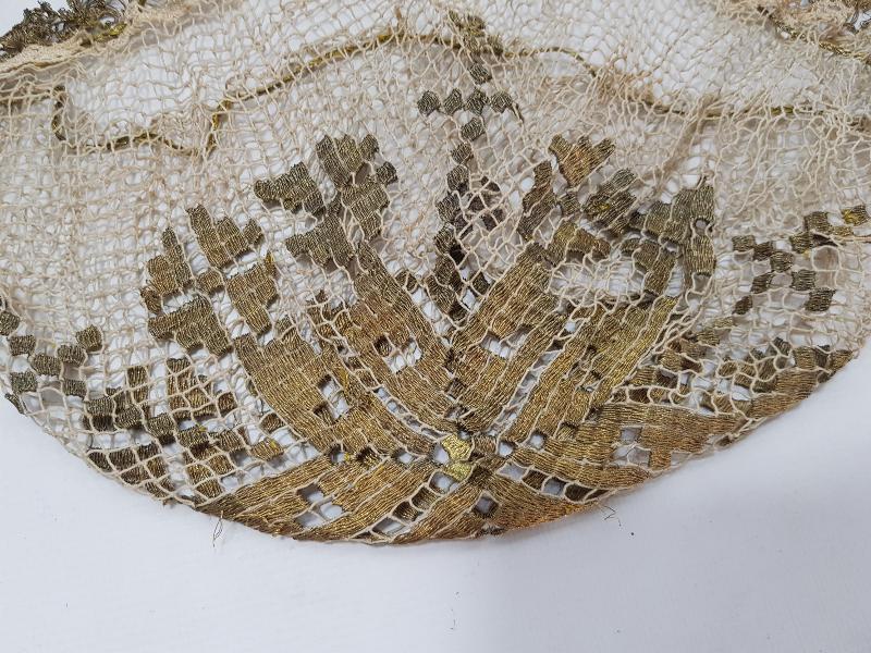 OSMANLI DÖNEMİ ÇOK NADİR ALTIN SIRMA İŞLEMELİ FİLE ÇANTA