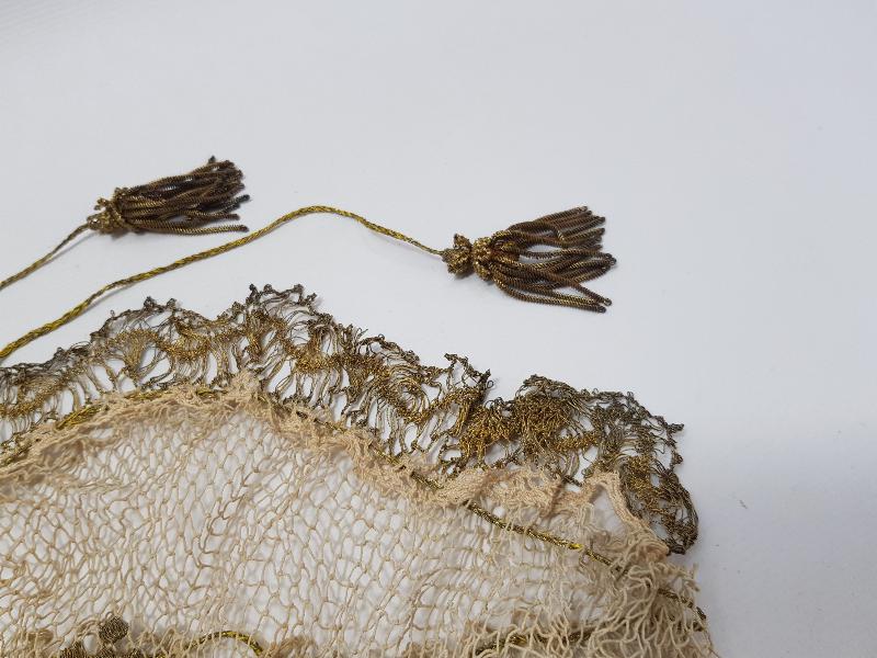 OSMANLI DÖNEMİ ÇOK NADİR ALTIN SIRMA İŞLEMELİ FİLE ÇANTA