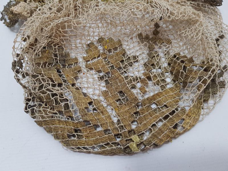 OSMANLI DÖNEMİ ÇOK NADİR ALTIN SIRMA İŞLEMELİ FİLE ÇANTA