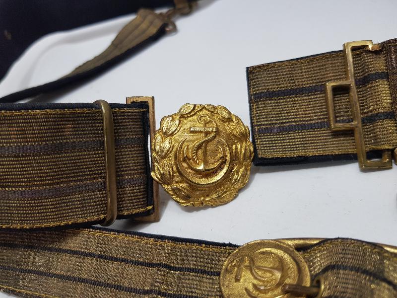 OSMANLI DÖNEMİ ÇOK NADİR DENİZCİ PAŞA KEMER TAKIMI