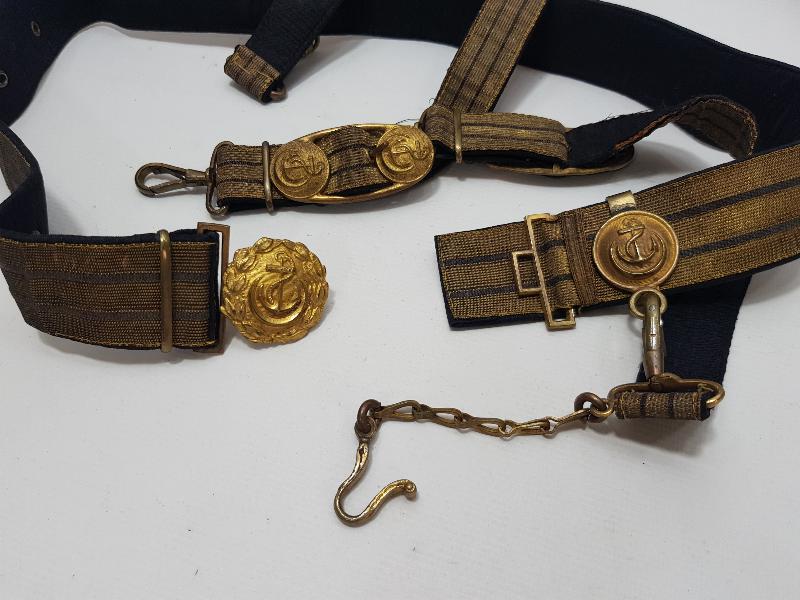 OSMANLI DÖNEMİ ÇOK NADİR DENİZCİ PAŞA KEMER TAKIMI