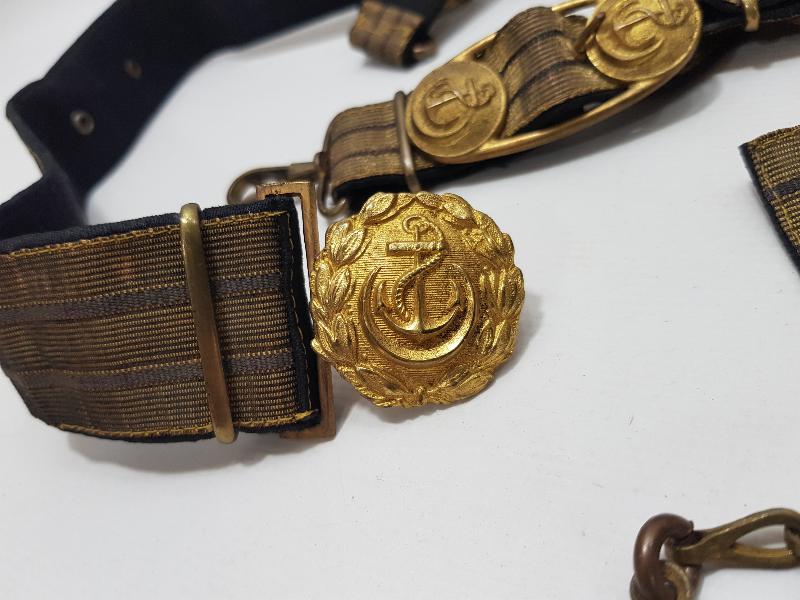 OSMANLI DÖNEMİ ÇOK NADİR DENİZCİ PAŞA KEMER TAKIMI