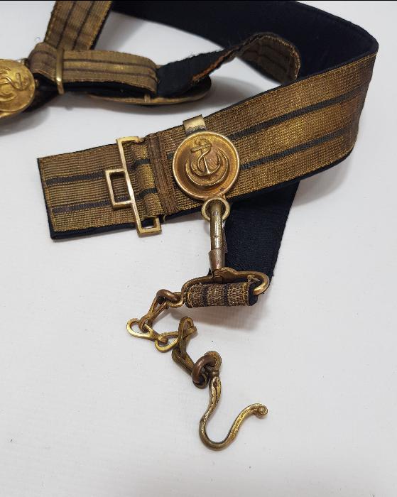 OSMANLI DÖNEMİ ÇOK NADİR DENİZCİ PAŞA KEMER TAKIMI