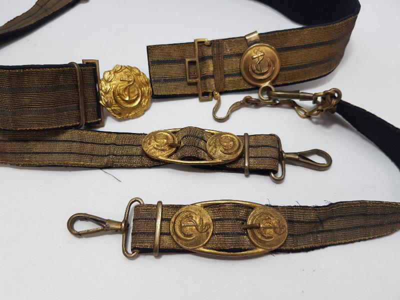 OSMANLI DÖNEMİ ÇOK NADİR DENİZCİ PAŞA KEMER TAKIMI