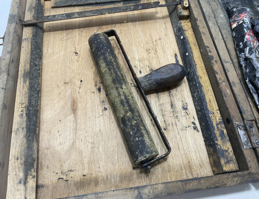 OSMANLI DÖNEMİ ÇOK NADİR MATBACI BASKI ALETİ