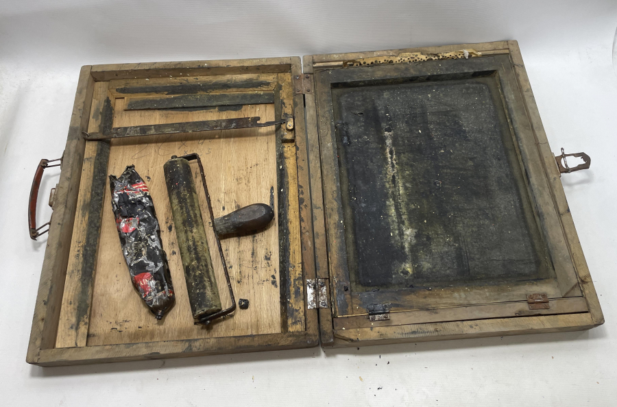 OSMANLI DÖNEMİ ÇOK NADİR MATBACI BASKI ALETİ