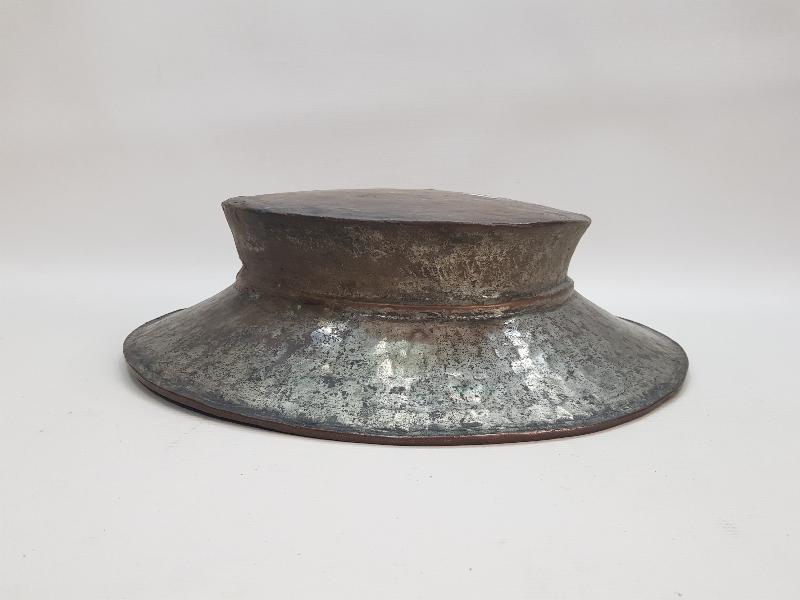 OSMANLI DÖNEMİ ERMENİCE YAZILI BAKIR İBRİK ALTLIĞI