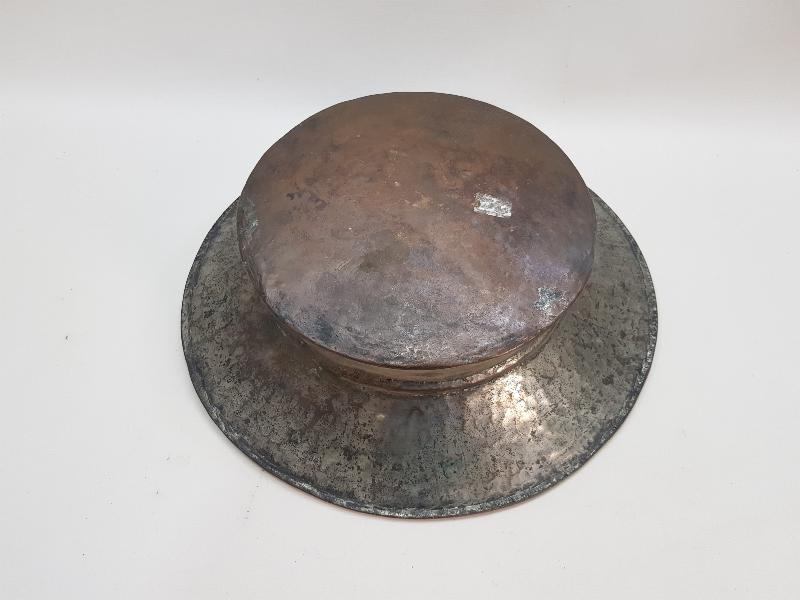 OSMANLI DÖNEMİ ERMENİCE YAZILI BAKIR İBRİK ALTLIĞI