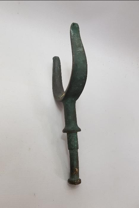 OSMANLI DÖNEMİ HİLAL FORMLU BRONZ ALEM