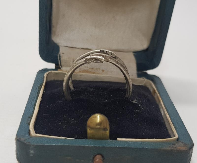 OSMANLI DÖNEMİ KUTUSUNDA MEKKE-İ MÜKERREME VE MEDİNE-İ MÜNEVVERE YAZILI BİR ÇİFT GÜMÜŞ YÜZÜK