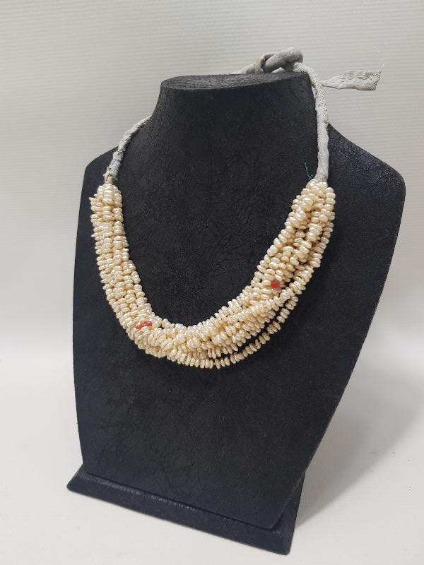 OSMANLI DÖNEMİ MERCANLI KUM İNCİ GERDANLIK