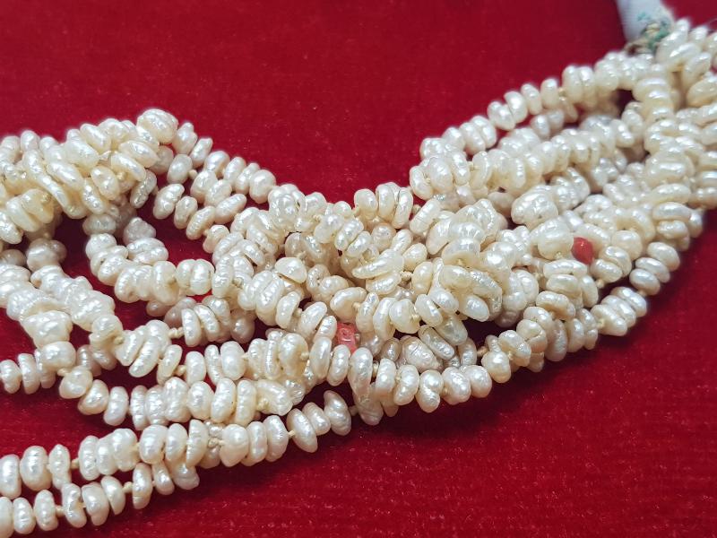 OSMANLI DÖNEMİ MERCANLI KUM İNCİ GERDANLIK