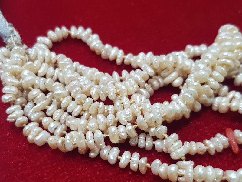 OSMANLI DÖNEMİ MERCANLI KUM İNCİ GERDANLIK