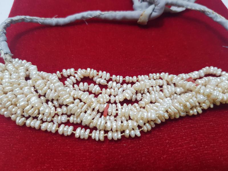 OSMANLI DÖNEMİ MERCANLI KUM İNCİ GERDANLIK