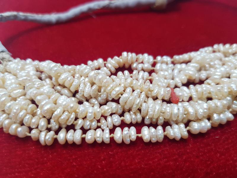 OSMANLI DÖNEMİ MERCANLI KUM İNCİ GERDANLIK