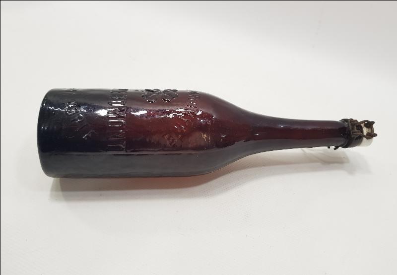 OSMANLI DÖNEMİ NADİR BOMONTİ BİRA ŞİŞESİ