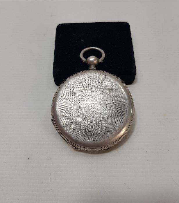 OSMANLI DÖNEMİ ROMA RAKAMLI GÜMÜŞ CEP SAATİ 