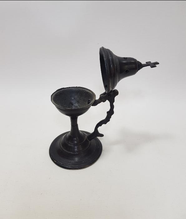 OSMANLI DÖNEMİ RUM İŞİ BRONZ BUHURDANLIK