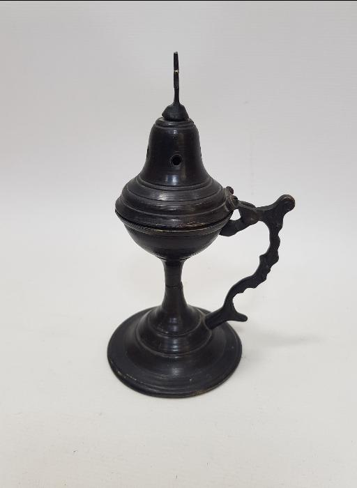 OSMANLI DÖNEMİ RUM İŞİ BRONZ BUHURDANLIK