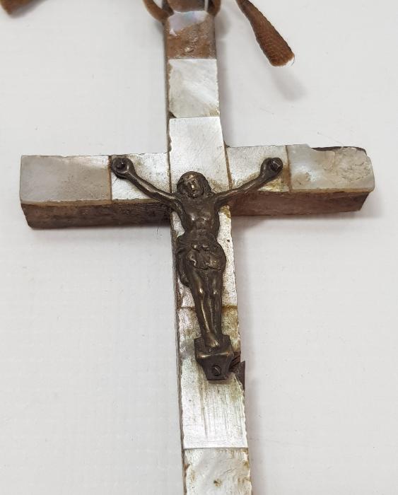 OSMANLI DÖNEMİ RUM İŞİ ÇARMIHA GERİLMİŞ HAZRETİ İSA İZTAVROZ