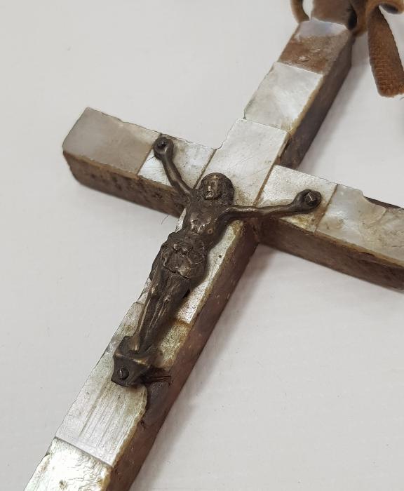 OSMANLI DÖNEMİ RUM İŞİ ÇARMIHA GERİLMİŞ HAZRETİ İSA İZTAVROZ