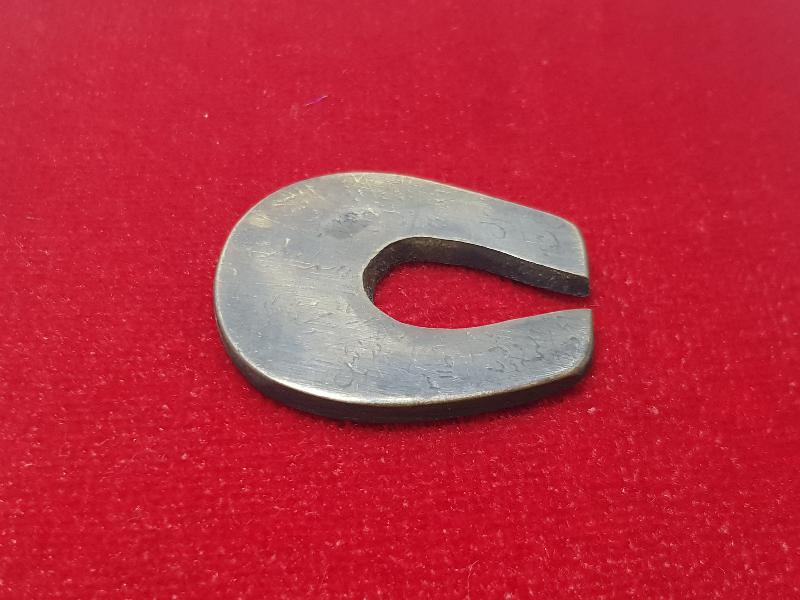 OSMANLI DÖNEMİ ÜZERİ DUA YAZILI AT NALI FORMLU BEREKET TILSIMI