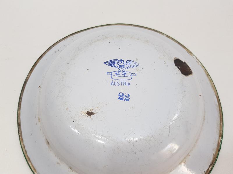 OSMANLI DÖNEMİ YILDIZLI EMAYE TABAK