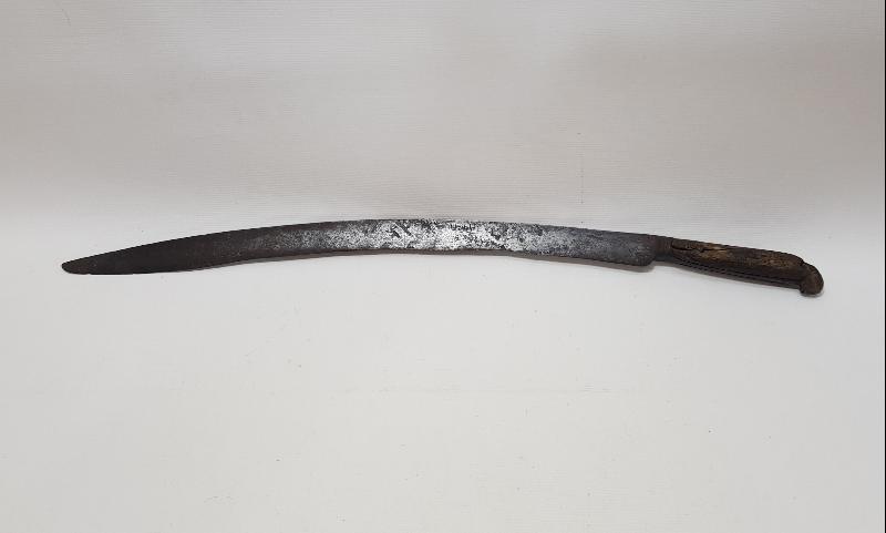 OSMANLICA YAZILI VE TARİHLİ YATAĞAN KILIÇ