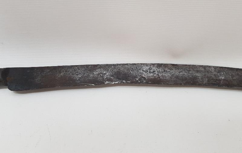 OSMANLICA YAZILI VE TARİHLİ YATAĞAN KILIÇ