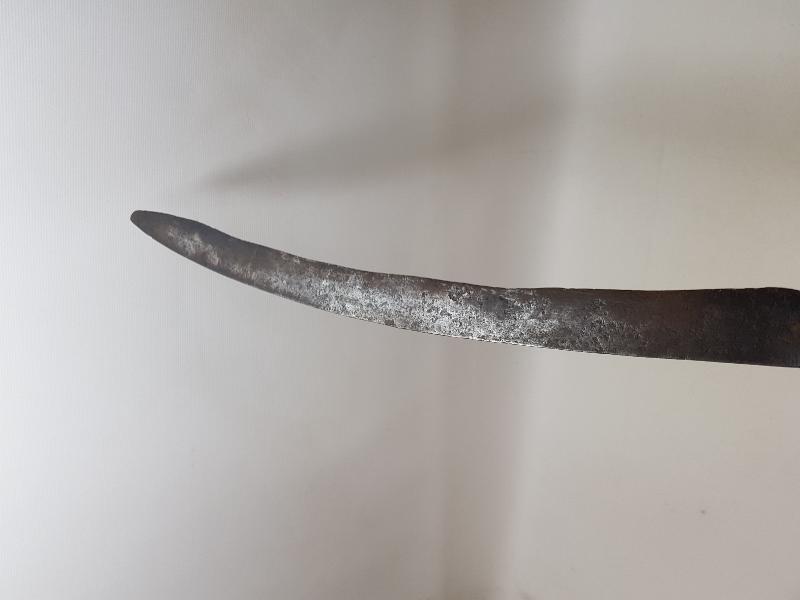 OSMANLICA YAZILI VE TARİHLİ YATAĞAN KILIÇ