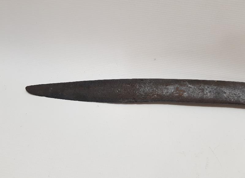 OSMANLICA YAZILI VE TARİHLİ YATAĞAN KILIÇ