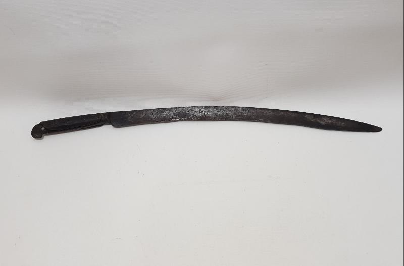 OSMANLICA YAZILI VE TARİHLİ YATAĞAN KILIÇ