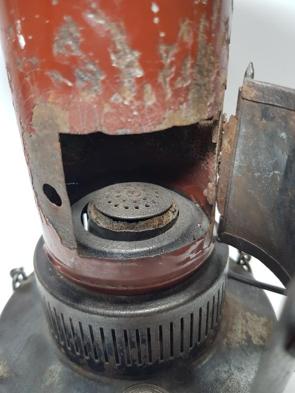 OSMANLICA YAZILI ÇOK NADİR EMAYE GAZ OCAĞI